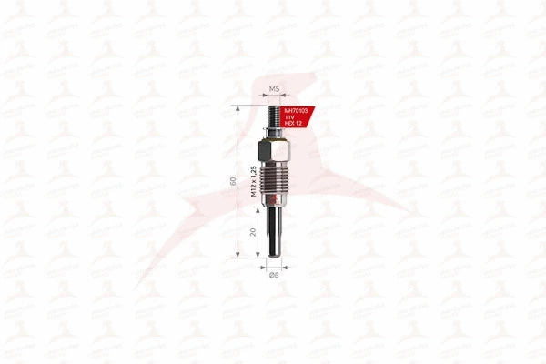 Bougie de préchauffage MEHA AUTOMOTIVE MH70103