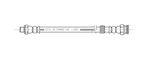 Flexible de frein Technika 49164