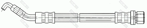 Flexible de frein GIRLING 9004535