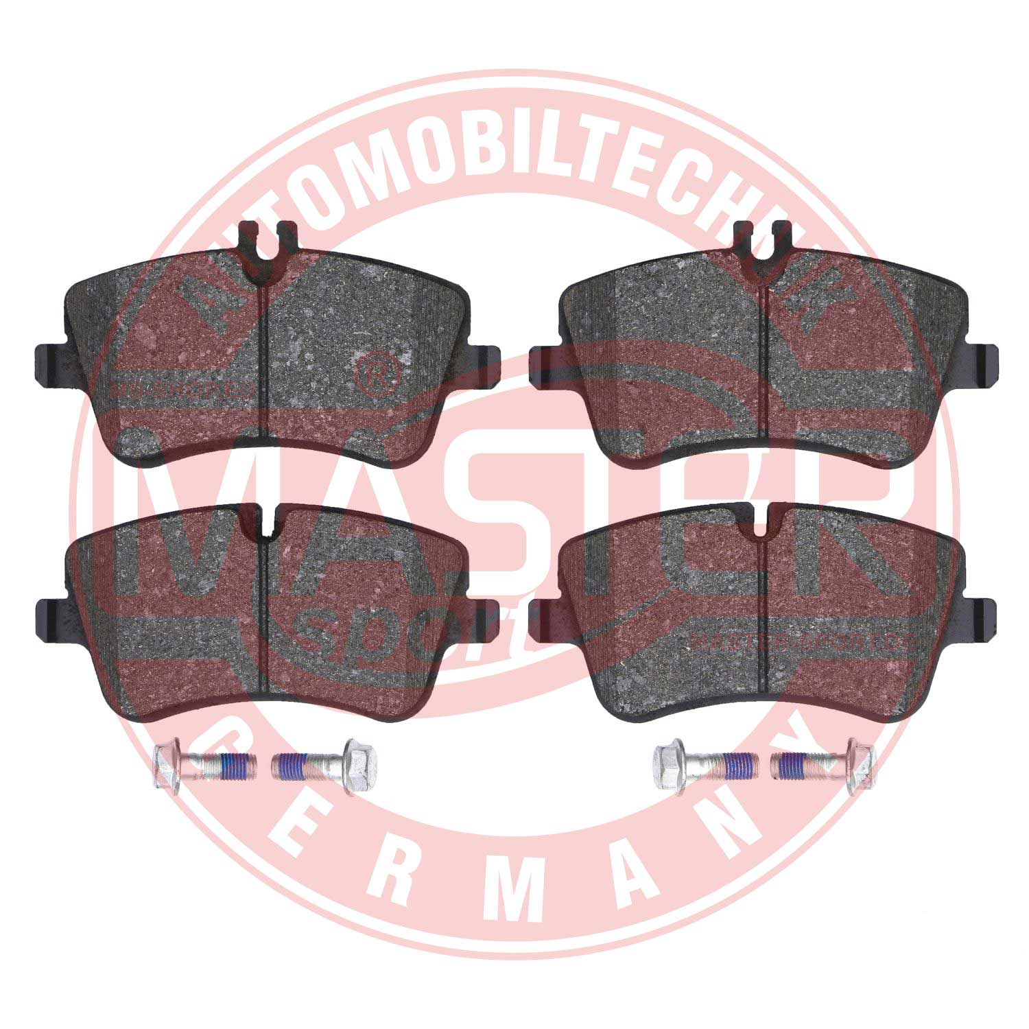 Kit de plaquettes de frein, frein à disque MASTER-SPORT GERMANY 13046028542N-SET-MS