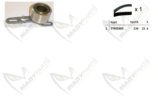 Kit de courroie crantée MABYPARTS OBK010138