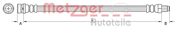 Flexible de frein METZGER 4110992