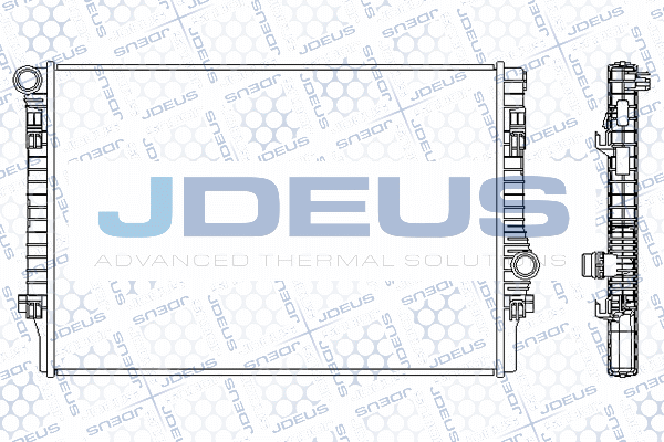 Radiateur, refroidissement du moteur JDEUS M-0300190
