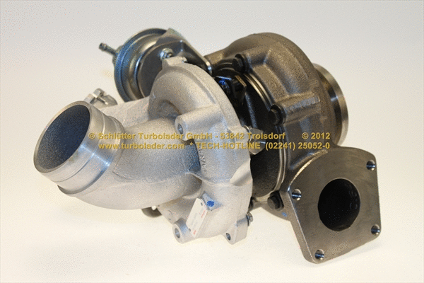 Turbocompresseur, suralimentation SCHLÜTTER TURBOLADER 166-01314MAX