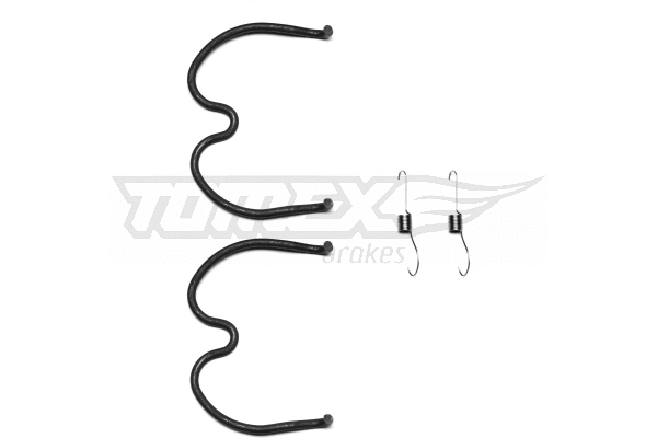 Kit d'accessoires, mâchoire de frein TOMEX Brakes TX 40-37