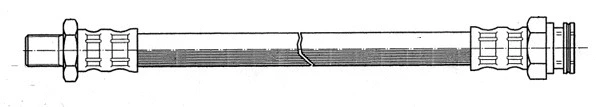 Tuyau d'embrayage CEF 510049