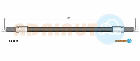 Flexible de frein ADRIAUTO 01.1211