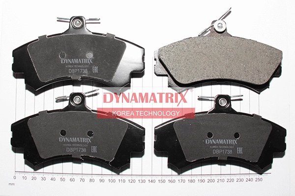 Kit de plaquettes de frein, frein à disque DYNAMATRIX DBP1738