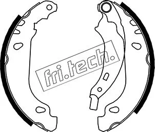 Jeu de mâchoires de frein fri.tech. 1088.231