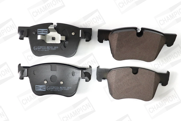 Kit de plaquettes de frein, frein à disque CHAMPION 573621CH