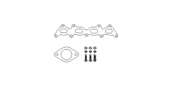 Kit d'assemblage, catalyseur HJS 82 32 6982