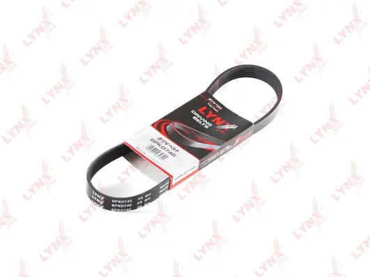 Courroie trapézoïdale à nervures LYNXAUTO 6PK0745