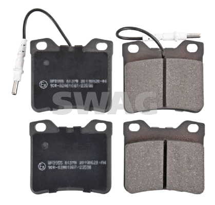 Kit de plaquettes de frein, frein à disque SWAG 10 91 6173