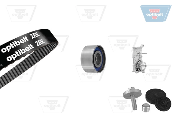 Pompe à eau + kit de courroie crantée OPTIBELT KT 1714W1