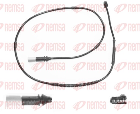 Contact d'avertissement, usure des plaquettes de frein REMSA 001131