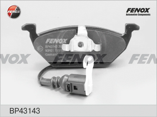 Kit de plaquettes de frein, frein à disque FENOX BP43143