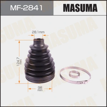 Jeu de joints-soufflets, arbre de commande MASUMA MF-2841