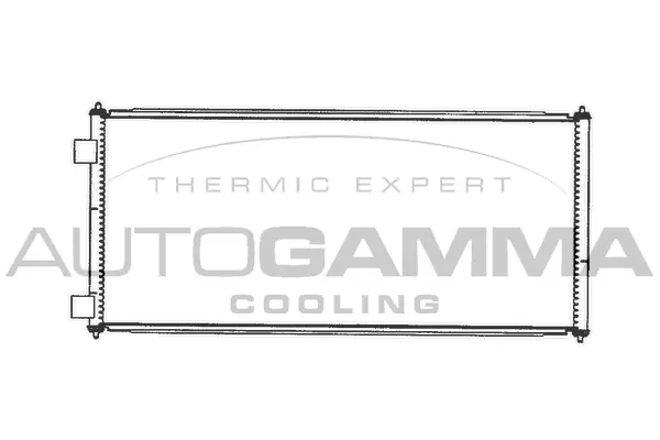 Condenseur, climatisation AUTOGAMMA 102658