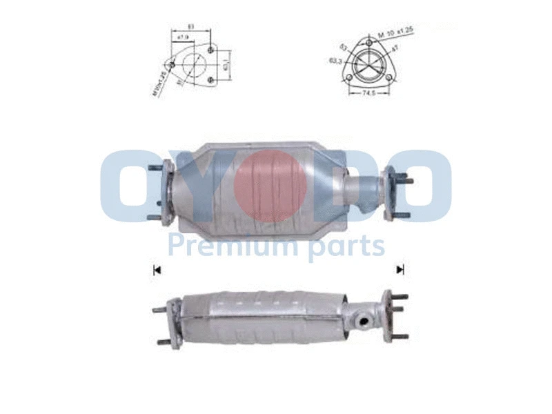 Catalyseur Oyodo 10N0124-OYO