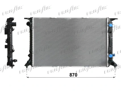 Radiateur, refroidissement du moteur FRIGAIR 0110.3149