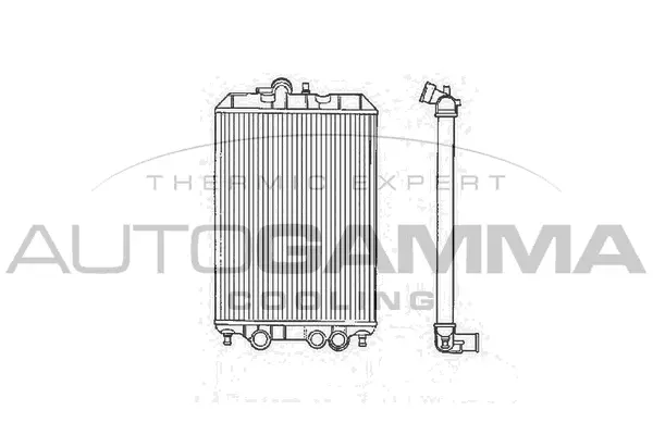 Radiateur, refroidissement du moteur AUTOGAMMA 102958