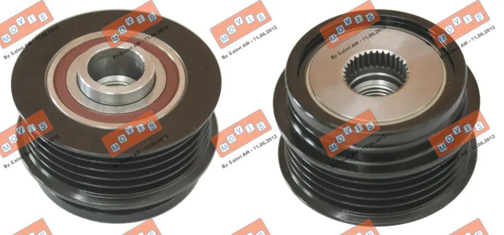 Poulie roue libre, alternateur MOVIS AST3507