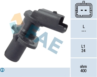 Capteur d'angle, vilebrequin FAE 79135