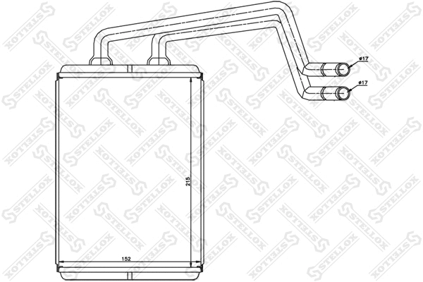Système de chauffage STELLOX 82-05017-SX