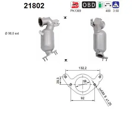 Catalyseur AS 21802