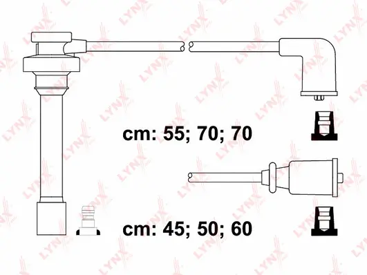 Kit de câbles d'allumage LYNXAUTO SPC5520