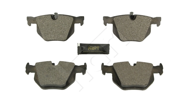 Kit de plaquettes de frein, frein à disque HART 261 589
