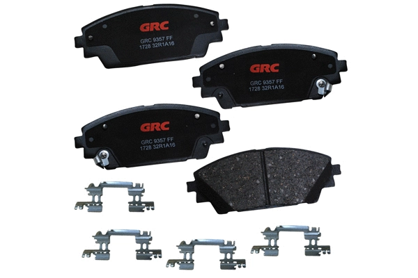 Kit de plaquettes de frein, frein à disque GRC - Ultra Brakes GCD1728
