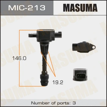 Bobine d'allumage MASUMA MIC-213