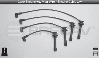 Kit de câbles d'allumage BRECAV 29.524