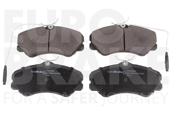 Kit de plaquettes de frein, frein à disque EUROBRAKE 5502229954