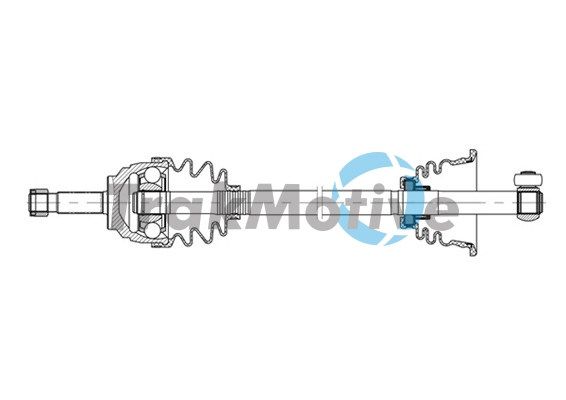 Arbre de transmission AUTOTEAM G301112