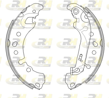 Mâchoire de frein ROADHOUSE 4527.00