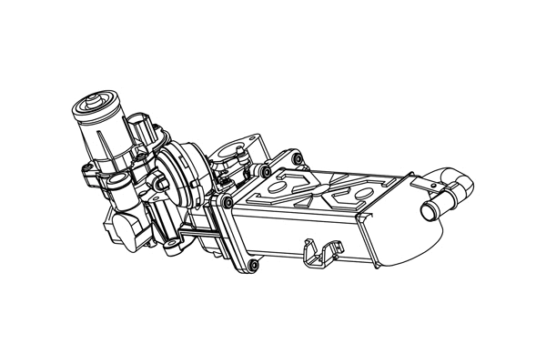 Vanne EGR AISIN EGRAZ-7025