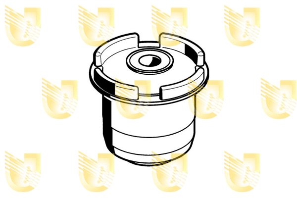 Suspension, corps de l'essieu UNIGOM 391563