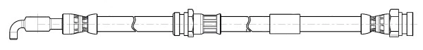 Flexible de frein CEF 515227