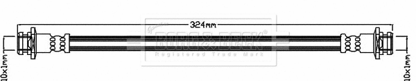 Flexible de frein BORG & BECK BBH8014