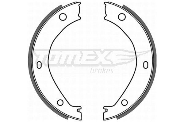 Jeu de mâchoires de frein TOMEX Brakes TX 21-26