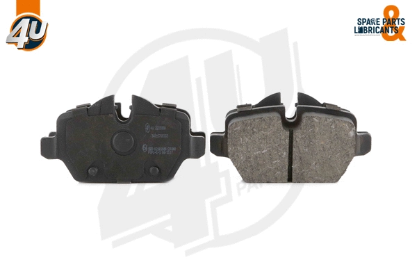 Kit de plaquettes de frein, frein à disque 4U Autoparts 22258BW