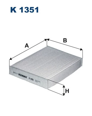 Filtre, air de l'habitacle FILTRON K 1351