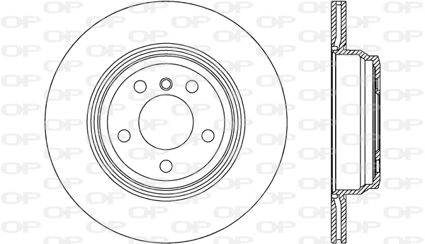 Disque de frein OPEN PARTS BDR2627.20