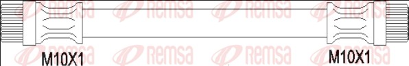 Flexible de frein REMSA G1922.00