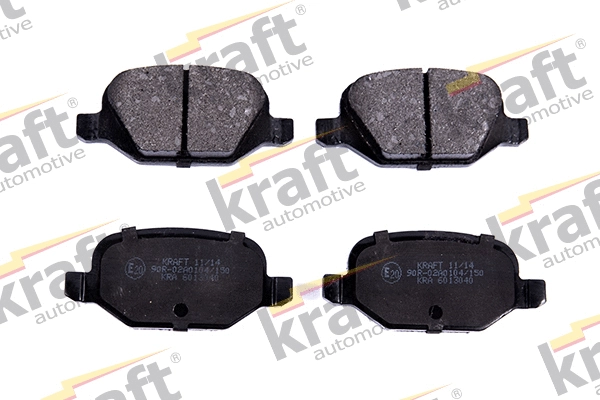 Kit de plaquettes de frein, frein à disque KRAFT AUTOMOTIVE 6013040