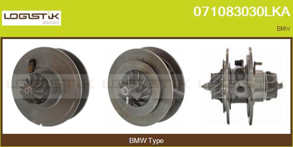 Groupe carter, turbocompresseur LGK 071083030LKA