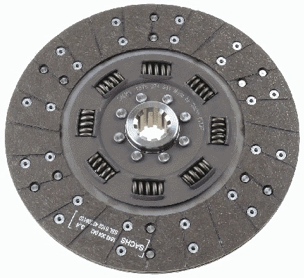 Disque d'embrayage SACHS 1878 074 641