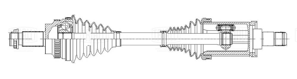 Arbre de transmission TRIALLI AR 2620